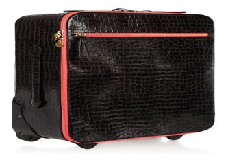 How To Travel In Style, Sans Sweats stellamccartney-croceffectsuitcase-netaporter-1880