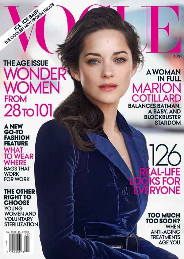 Marion Cotillard Vogue Cover