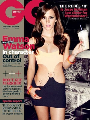 Emma Watson GQ Cover Pictures May 2013 Too Sexy