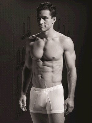 Mario Lopez Shows Off His New Underwear LineBy Stripping On